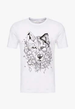 Pier One T-Shirt Print - White -Kleidung PierOne Store 05f61053d4e64d6ea5fa24cd0e1264e6