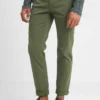 Pier One SLIM FIT CHINO - Chino - Dark Green