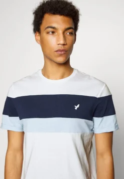 Pier One T-Shirt Print - White/blue -Kleidung PierOne Store 0c4d7a9c58b9432c847d4bba78c7bc49