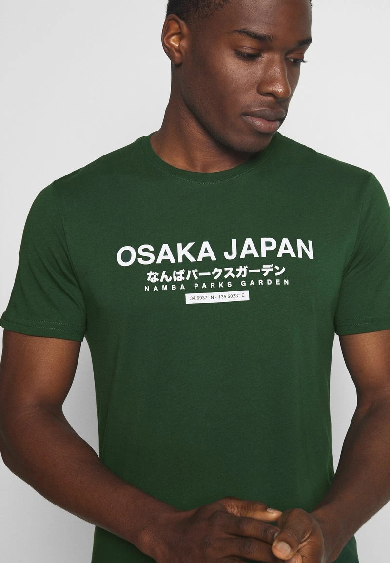 Pier One OSAKA TEE - T-Shirt Print - Green 4 Pier One OSAKA TEE - T-Shirt Print - Green – Bild 4
