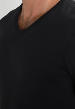 Pier One 2 PACK - T-Shirt Basic - Black 10 Pier One 2 PACK - T-Shirt Basic - Black -Kleidung PierOne Store 144a18a099e5428c92602fed22a8b338