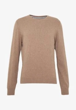 Pier One BASIC CREWNECK - Strickpullover - Mottled Beige 11 Pier One BASIC CREWNECK - Strickpullover - Mottled Beige -Kleidung PierOne Store 188b4f92241a4ee38833f970cf37df24