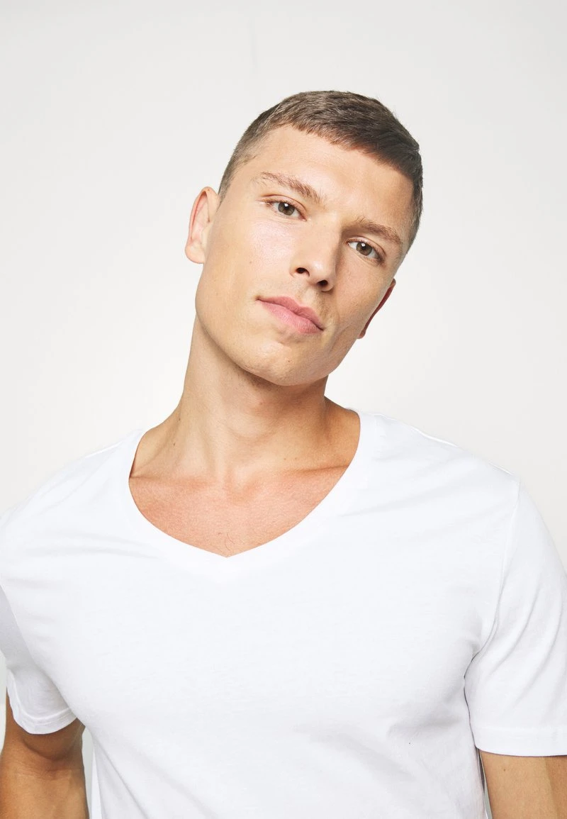 Pier One 2 PACK - T-Shirt Basic - White 4 Pier One 2 PACK - T-Shirt Basic - White – Bild 4