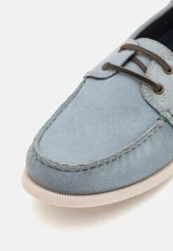 Pier One LEATHER UNISEX - Bootsschuh - Light Blue -Kleidung PierOne Store 37b02d83232e40da8d3480d4c95012fc