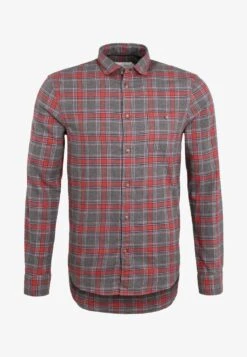 Pier One Hemd - Grey/coral -Kleidung PierOne Store 3c54537d480e44568ceab76ddefde4e0