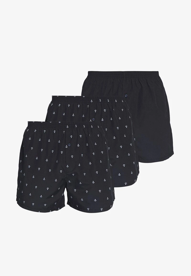 Pier One 3 PACK - Boxershorts - Dark Blue 5 Pier One 3 PACK - Boxershorts - Dark Blue – Bild 5