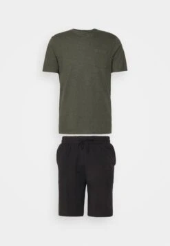 Pier One Nachtwäsche Set - Black/khaki -Kleidung PierOne Store 4344377384bd49f0bb9aec4cd044c479