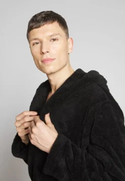 Pier One Bademantel - Black -Kleidung PierOne Store 46ddd89e67e647d9a552c22e74d82b35