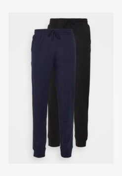 Pier One 2 PACK - Nachtwäsche Hose - Dark Blue/black -Kleidung PierOne Store 49522b66b23a4bc9ba5cc231f5971a0a