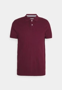 Pier One 3 PACK - Poloshirt - Bordeaux/white/dark Blue -Kleidung PierOne Store 4cc9c115b9e24e409168180abfd6760c