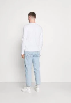 Pier One 5 PACK - Langarmshirt - White/dark Blu/grey -Kleidung PierOne Store 501e285d599547fa8b3d97a7168757c4