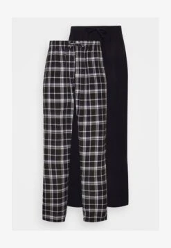 Pier One 2 PACK - Nachtwäsche Hose - Dark Blue -Kleidung PierOne Store 529290e98e334fe58278de95b194e623