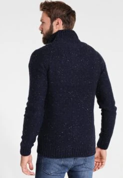 Pier One Strickpullover - Mottled Dark Blue -Kleidung PierOne Store 532bb7fc4e1e4498867cb7b4e71cb354