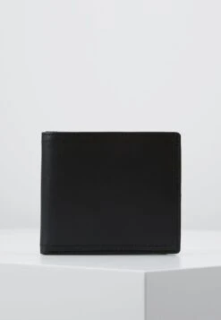 Pier One LEATHER - Geldbörse - Black