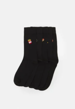 Pier One 5 PACK - Socken - Black -Kleidung PierOne Store 5e504e39fd494e488a3f9c9919e06652 1