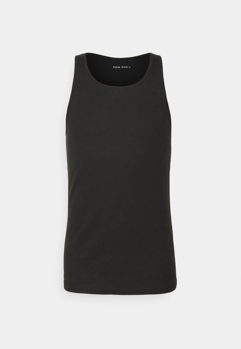 Pier One 5 PACK - Unterhemd/-shirt - 802 - Black_102 - Grey_001 - White 5 Pier One 5 PACK - Unterhemd/-shirt - 802 - Black_102 - Grey_001 - White – Bild 5