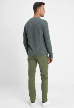 Pier One SLIM FIT CHINO - Chino - Dark Green -Kleidung PierOne Store 68ea94008079472785ad83ae6cb4e18a