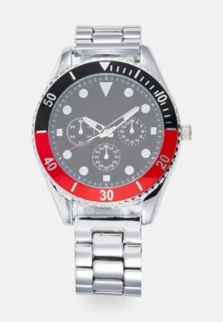 Pier One Chronograph - Silver-coloured -Kleidung PierOne Store 6ca24d5eaf6b43e68de358e052b0a4a3 1