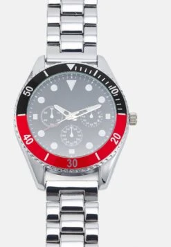 Pier One Chronograph - Silver-coloured -Kleidung PierOne Store 74b842106cd14c8b9368019d31bf7b54