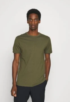 Pier One T-Shirt Basic - White/dark Grey/black -Kleidung PierOne Store 77f97815228147948437ccca370a6ce6