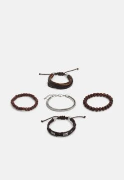Pier One 5PACK - Armband - Brown, Silver-coloured 9 Pier One 5PACK - Armband - Brown, Silver-coloured -Kleidung PierOne Store 78101c85fdfe4c56bc39b936707e5c84 1