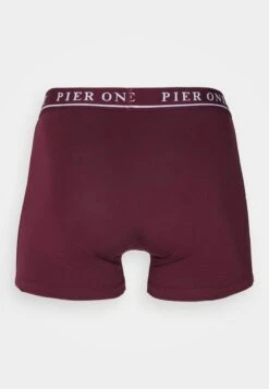 Pier One 5 PACK - Panties - Bordeaux/mottled Grey -Kleidung PierOne Store 7da8844dcdf84f679d2ae215c1b81ed3