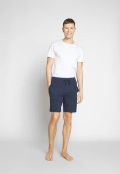 Pier One 3 PACK - Nachtwäsche Hose - Dark Blue/mottled Grey -Kleidung PierOne Store 7e472cc097e6444cadabab4e21135dcc 1