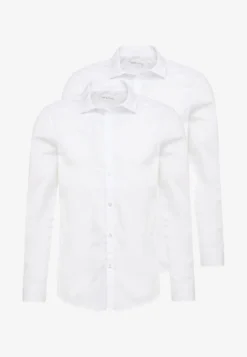 Pier One 2 PACK - Businesshemd - White -Kleidung PierOne Store 80b0853fe93b4ce78b05673341572c11