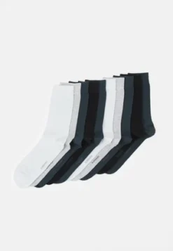 Pier One 7 PACK - Socken - Black/grey -Kleidung PierOne Store 8324e574eae74d8e995c9953fea02384