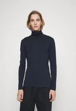 Pier One 2 PACK - Langarmshirt - Bordeaux/dark Blue -Kleidung PierOne Store 84af5f1b546f4cf78d1fd323b259e07e