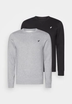 Pier One Sweatshirt - Black/mottled Grey -Kleidung PierOne Store 85f1371ece5d476794476850af6f9da1 1