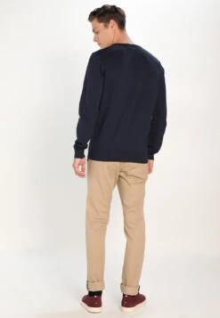 Pier One BASIC CREWNECK - Strickpullover - Dark Blue -Kleidung PierOne Store 87a3dabd6af943dca2beef3a6a314252