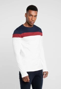 Pier One Langarmshirt - Offwhite/dark Blue 11 Pier One Langarmshirt - Offwhite/dark Blue -Kleidung PierOne Store 8d13e9ef4ee54433950376e624e6ade8 1
