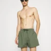 Pier One PEACHY SOFT BEACH SHORTS - Badeshorts - Khaki