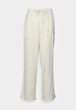 Pier One DRAWCORD TROUSERS - Stoffhose - Off-white -Kleidung PierOne Store 976f1ac0d05743c092e5a017af8c58d1