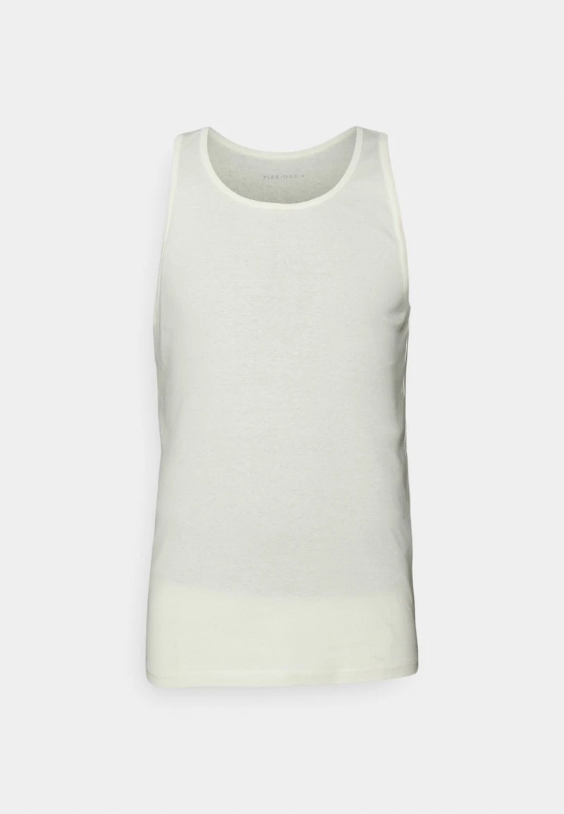 Pier One 5 PACK - Unterhemd/-shirt - 802 - Black_102 - Grey_001 - White 2 Pier One 5 PACK - Unterhemd/-shirt - 802 - Black_102 - Grey_001 - White – Bild 2