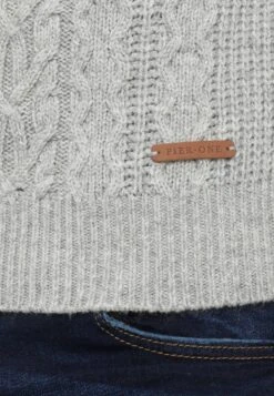 Pier One Strickpullover - Mottled Grey -Kleidung PierOne Store 98e400a2e6784522b8ea9f8eb6bf3691