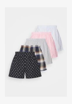 Pier One 5 PACK - Boxershorts - Blue/dark Blue/pink - -Kleidung PierOne Store 9fb699084db745fb82f3afe419449e07