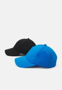 Pier One UNISEX 2 PACK - Cap - Black/blue -Kleidung PierOne Store a3222d339bdc4db48163ddac86f243fe