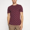 Pier One T-Shirt Print - Bordeaux