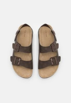 Pier One UNISEX - Riemensandalette - Dark Brown -Kleidung PierOne Store a689817c07e34f47aa63a98de89f094a