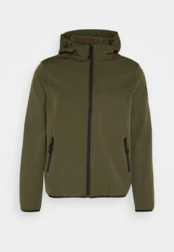 Pier One Regenjacke / Wasserabweisende Jacke - Olive -Kleidung PierOne Store a7ac6e9387d74cac948f93916ff7deaf