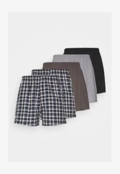 Pier One 5 PACK - Boxershorts - Grey -Kleidung PierOne Store abc2677e29204b66b44e246719f6eeb4