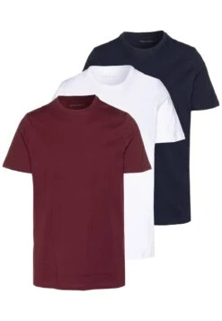 Pier One 3 PACK - T-Shirt Basic - White/dark Blue/red 11 Pier One 3 PACK - T-Shirt Basic - White/dark Blue/red -Kleidung PierOne Store b22996cf8ea74e22b29cab897962d0ba 1