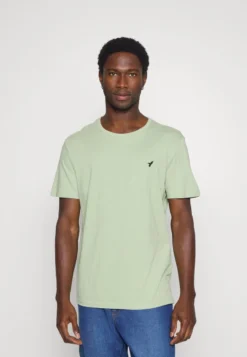 Pier One 5 PACK - T-Shirt Basic - White/blue/stone -Kleidung PierOne Store b410943a224f48cb88dc772b8e7068b1