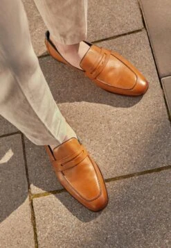 Pier One LEATHER - Business-Slipper - Camel -Kleidung PierOne Store b47687c00cb94dae94774bfae9bc3a7e