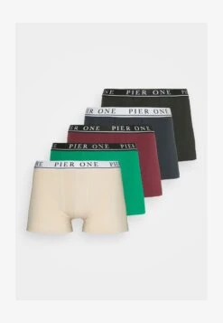 Pier One 5 PACK - Panties - Beige/green/bordeaux 10 Pier One 5 PACK - Panties - Beige/green/bordeaux -Kleidung PierOne Store bc7bad60932445cabd41ffd20695bb0b