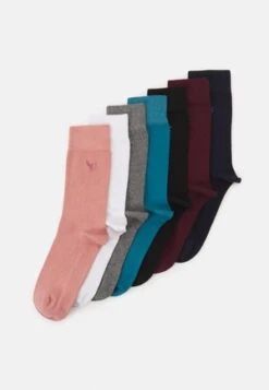 Pier One 3PACK - Socken - Dark Blue, Dark Red, White -Kleidung PierOne Store bf4e754190e0449abaee1061f1cf25a7