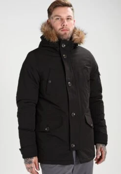 Pier One Parka - Black -Kleidung PierOne Store c0c848318c884900815f06dc41dece2c