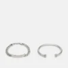 Pier One 2 PACK - Armband - Silver-coloured
